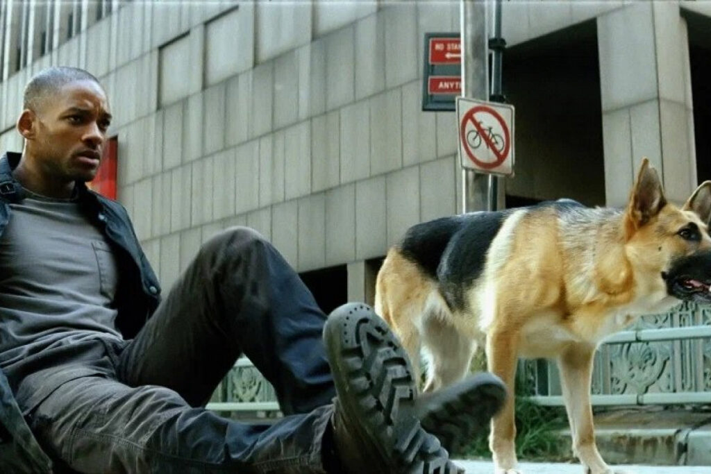 Я — легенда, 2007 - фильмы ужасов про зомби